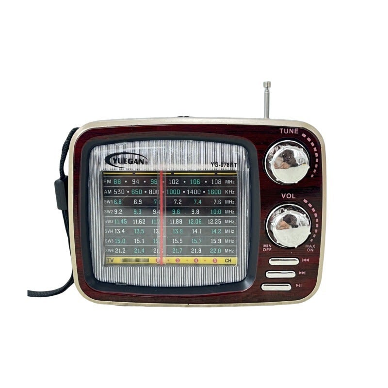 Selling Portable Retro Radio With Bluetooth Mp3 Player Charging Multi-Band Radio Ornaments - Image 1